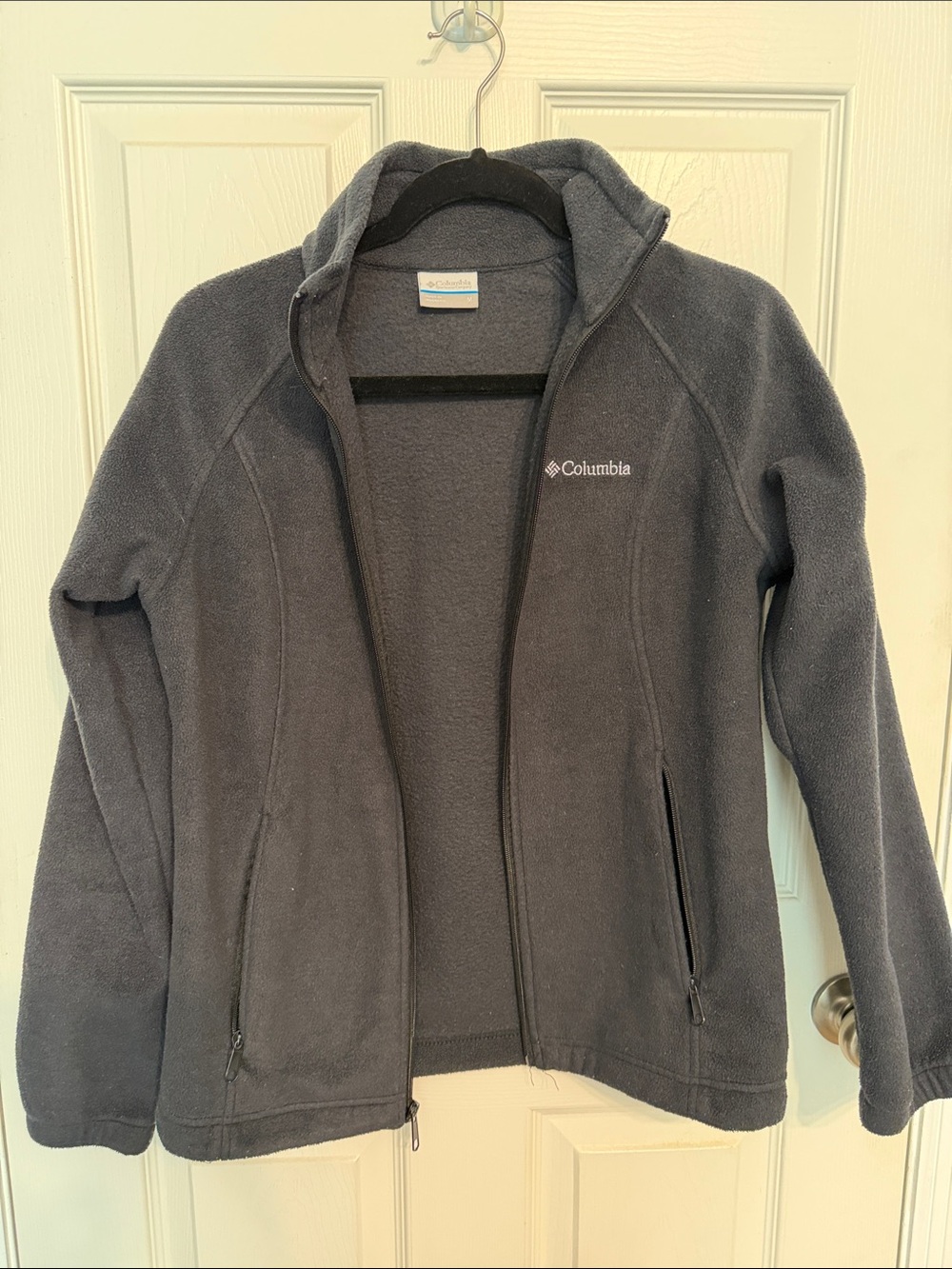 Columbia Black Full-Zip Fleece Jacket